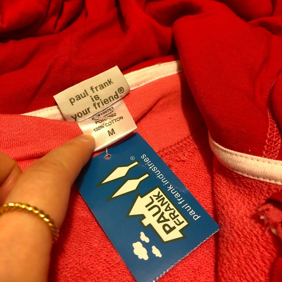 Bundle of 4 New Paul Frank Hoodie/Sweater/T-shirts - Picture 12 of 12